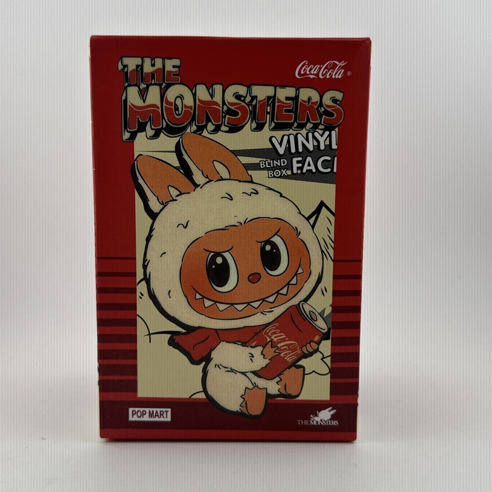 Pop Mart‎ The Monsters Labubu Coca-Cola Plush Pendant Blind Box 12403190065 NEW